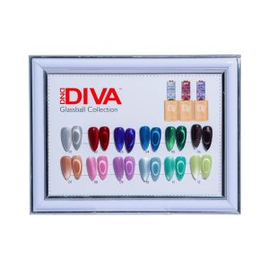 DIVA Framed Color Chart — 9D Cat Eye Glassball