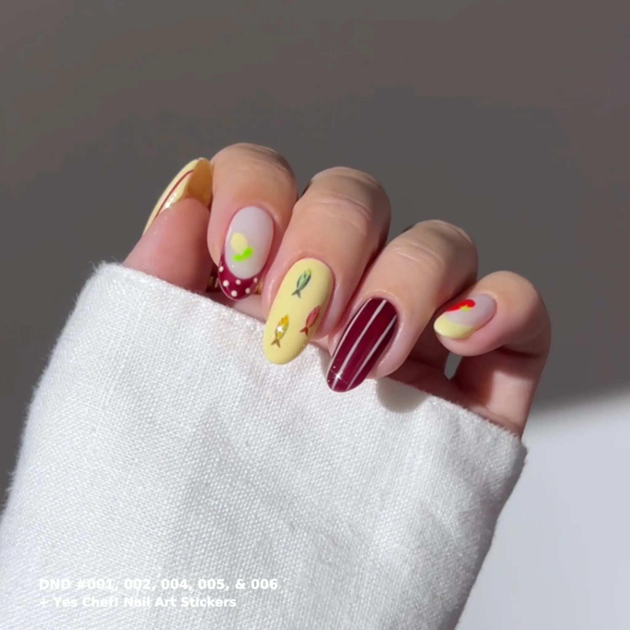Yes Chef! Nail Art Stickers - Image 3