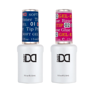 Soft Gel Tips Primer + Adhesive Combo