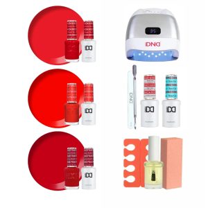 Color Me Red Gel Polish Starter Kit