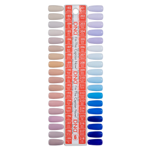 DND HEMA/TPO Free I'm The Captain Now Collection Swatch — Single — 6