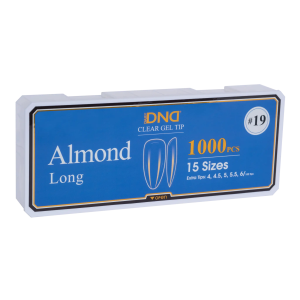 DND Soft Gel Tips - Almond Long #19