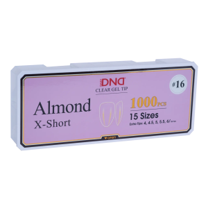 DND Soft Gel Tips - Almond X-Short #16