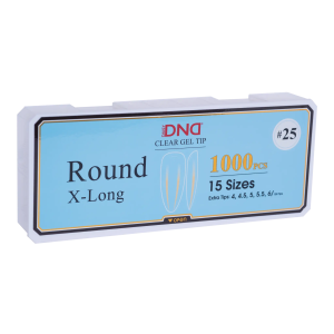 DND Soft Gel Tips - Round X-Long #25