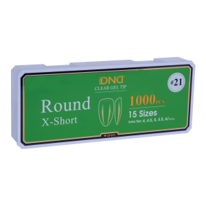 DND Soft Gel Tips - Round X-Short #21