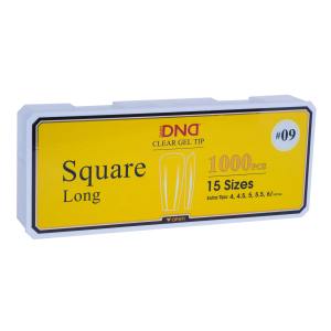 DND Soft Gel Tips - Square Long #09