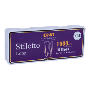 DND Soft Gel Tips - Stiletto Long #14