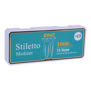 DND Soft Gel Tips - Stiletto Medium #13