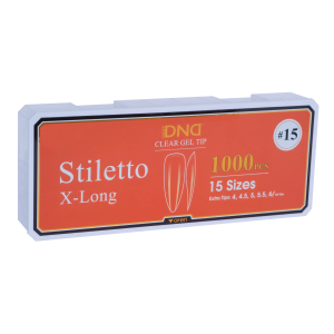 DND Soft Gel Tips - Stiletto X-Long #15